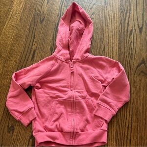 🍭6/$30 Jumping Beans Pink Toddler Girl Full Zip Hoodie -2T